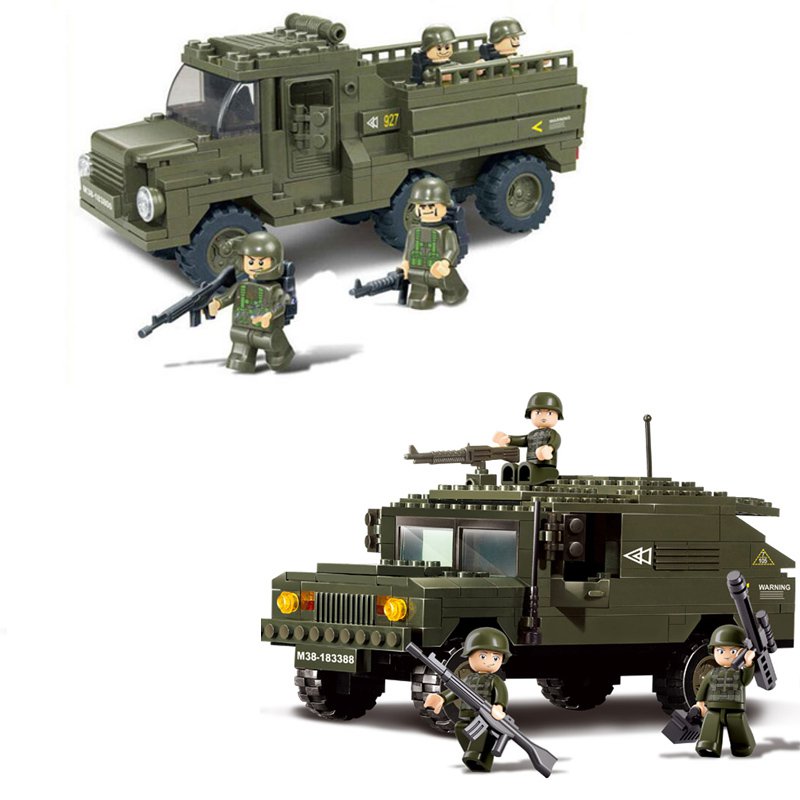 United States Army Rangers Hummer Minifigures Lego Compatible Military ...