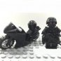 Heavy SWAT Motorcycle Riot Police Minifigures Lego Compatible City Police Set
