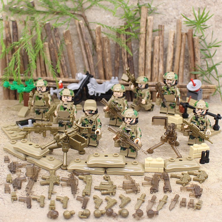 American Special Forces 75th Ranger Minifigures Lego Compatible Military Special Forces