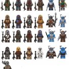 25pcs The Mandalorian Minifigures Lego Compatible New Star Wars The Mandalorian Set