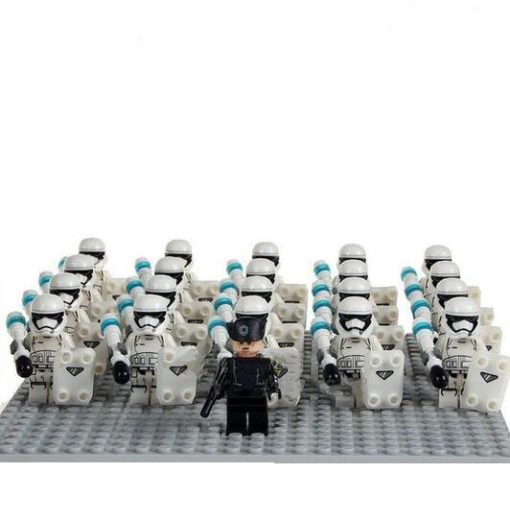 Star Wars First Order Transport Speeder Battle stormtroopers Minifigures Lego Set Compatible