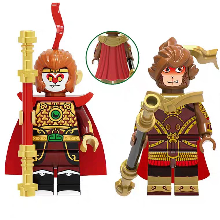 Monkie Kid Sun Wuking Minifigures Lego Compatible Monkie Kid Set