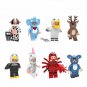 Elephant Guy Koala Guy Cow Guy spider Guy Minifigures Lego Compatible Minifigure series