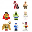 Captain Boomerang Hawkgirl Egghead Polka-Dot Mna Minifigures Lego Compatible Justice League 2
