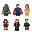 Batman Superman Wonder Woman Minifigures Lego Compatible Justice League 2 Movie Set