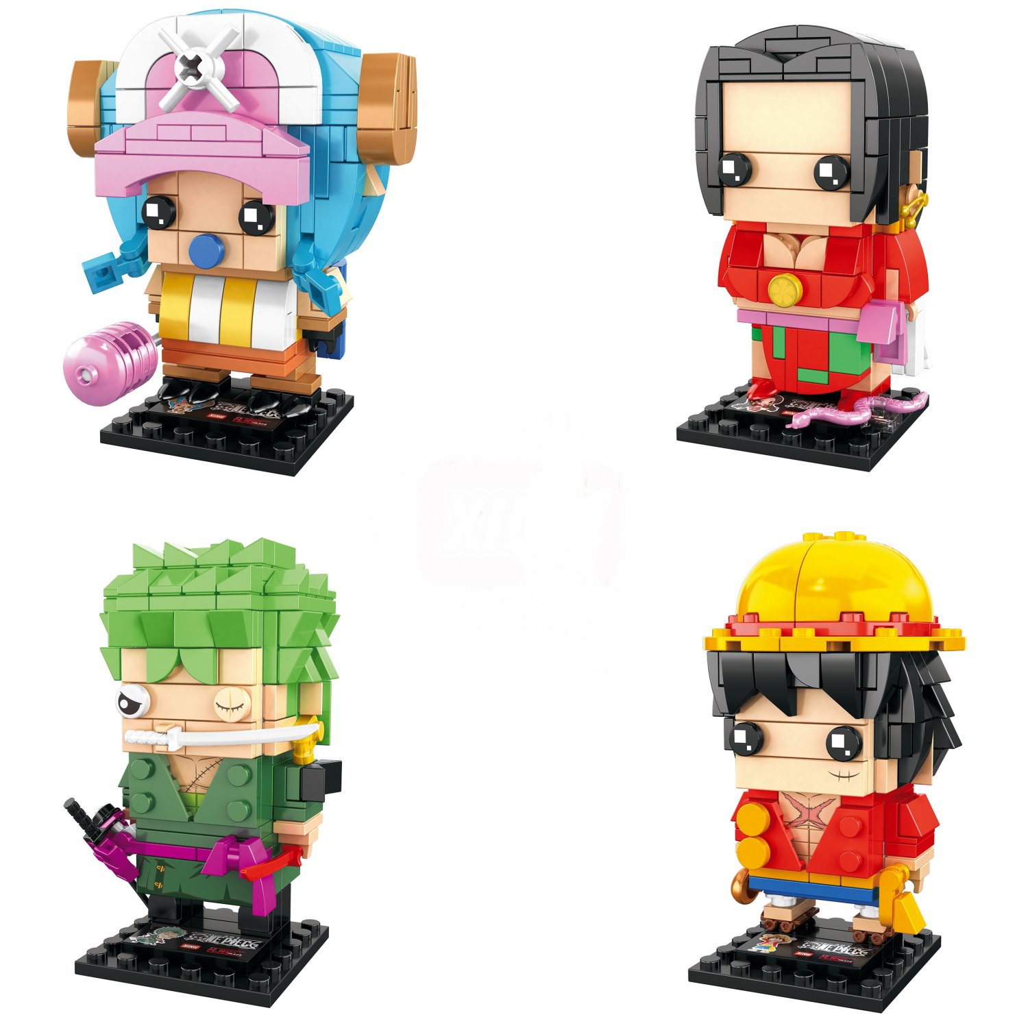 LEGO MOC Monkey D Luffy - One Piece BrickHeadz by AnimeBricks4