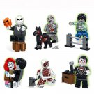 World War Z Zombie Minifigures Lego Compatible Movie set