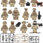 United States Navy SEALs Minifigures Lego Compatible WW2 military Set