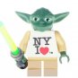 Master Yoda I Love NY Minifigures Lego Compatible Star Wars Series