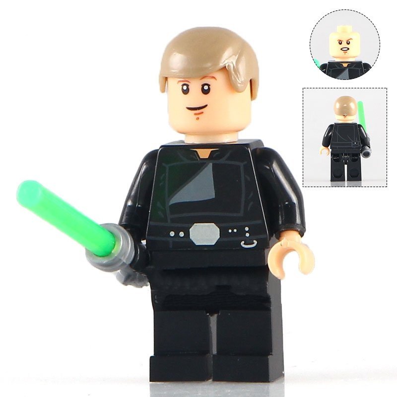 Luke Skywalker Lightsaber Minifigures Lego Compatible Star Wars Jedi Knight Minifigure