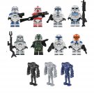 Clone Troopers vs Battle Droid Minifigures Lego Compatible New Star Wars Set