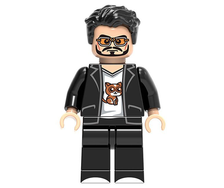 Tony Stark Minifigures Lego Compatible Iron Man Minifigure