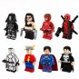 Superman Reaper The Flash Lara Fantomex Minifigures Lego Compatible Movie Set