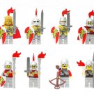 Medieval Knights King Paladin soldiers Minifigures Lego Compatible  Medieval castle Set