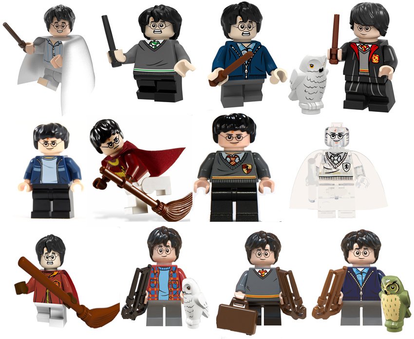 12pcs Harry Potter Minifigures Lego Compatible Harry Potter movie Set