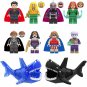 Aquaman Shark Corps Ocean Master Mera Minifigures Lego Compatible DC Super Heroes Set