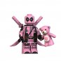 Deadpool Pink Bear Minifigures Lego Compatible X-Men movie Minifigure