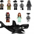 Pirates of the Caribbean 5 character Ghost Shark Minifigures Lego Compatible Toy