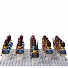 21pcs Pirates of the Caribbean British Royal Navy Minifigures Lego Compatible Toy