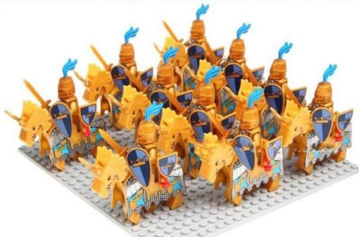 Medieval Knight Golden Ancient Rome Legion Minifigures Lego Compatible Toy