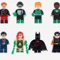 Superman Red Lantern Green Lantern Hal Jordan Minifigures Lego Compatible Justice League Set