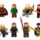 The Lord of the Rings Elf Set Minifigures Lego Compatible Toy