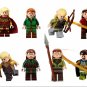 The Lord of the Rings Elf Set Minifigures Lego Compatible Toy