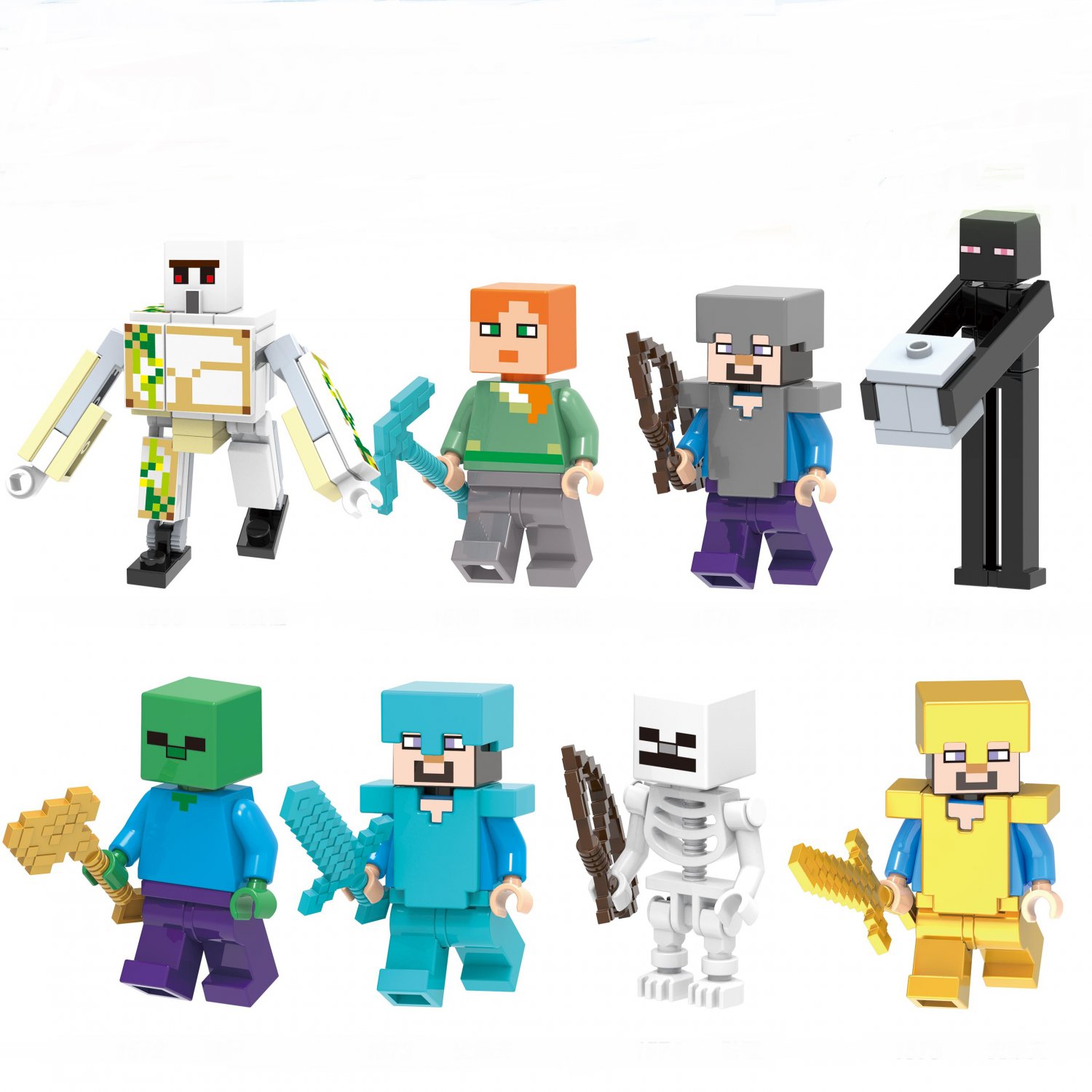 lego minecraft zombie set