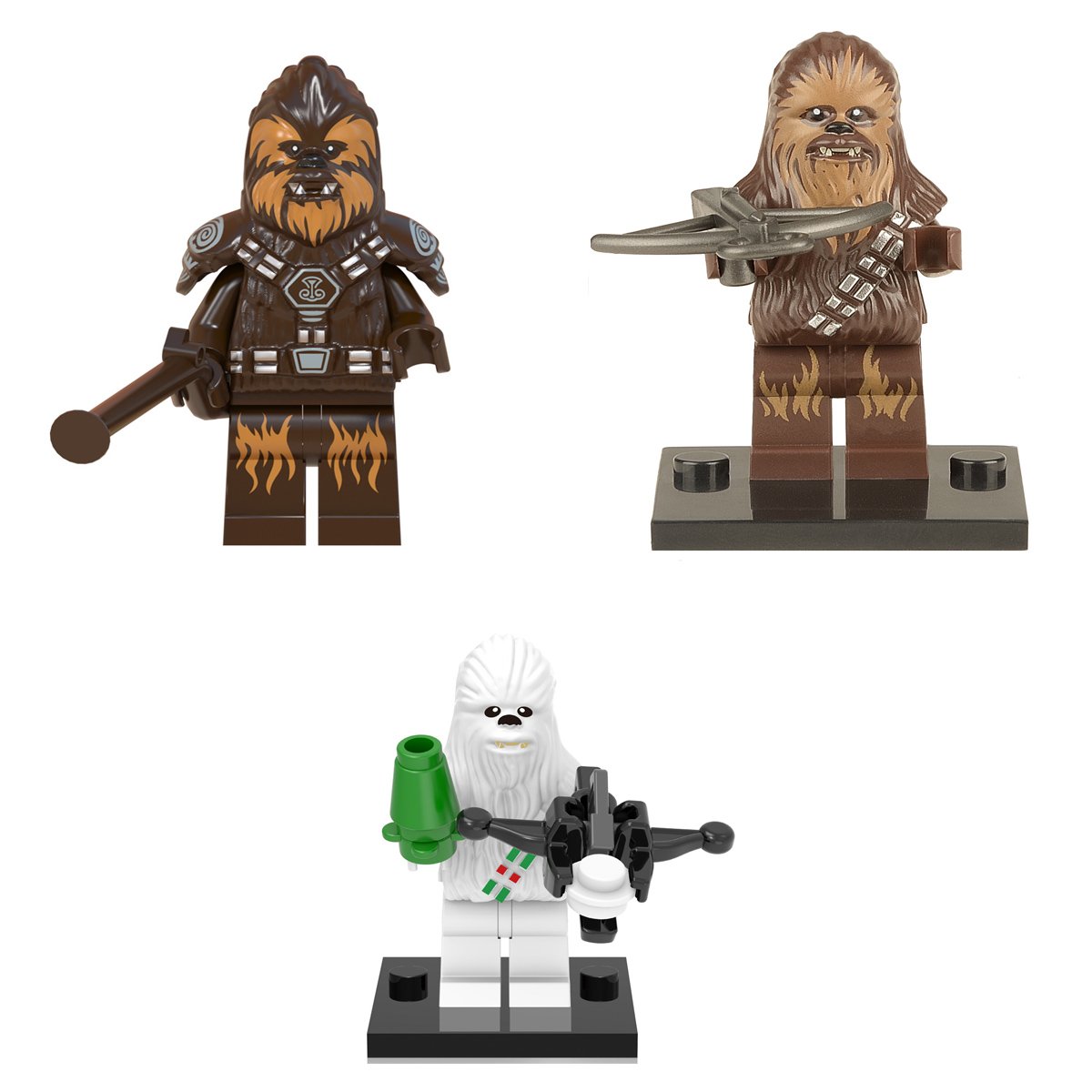 Chewbacca Tarfful Minifigures Lego Compatible Star Wars Minifigure