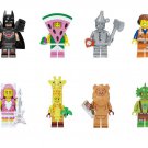 Black Reef Giraffe Watermelon Man Tin man Emmet Minifigures Lego Compatible Movie Set