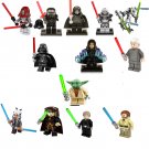 Jedi Knight Vs Dark Jedi The Force Minifigures Lego Compatible Star Wars Set
