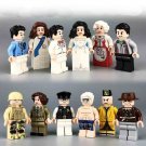 Police Soldier Groom and Bride Boxer Minifigures Lego Compatible City Minifigures
