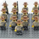 America West cowboy Minifigures Lego Compatible America City Set