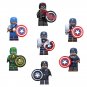 Captain America Thor's Hammer Minifigures Lego Compatible Captain America movie Set