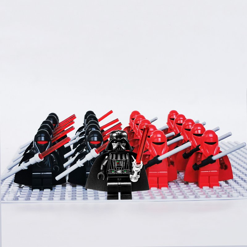 Darth Vader Emperor's Royal Guard Minifigures Lego Compatible Star Wars Set
