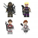 4pcs Hawkeye Minifigures Lego Compatible Super Heroes Set