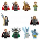 Thor Movie character Minifigures Loki Jane Foster Hela Lego Compatible Toy
