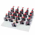 Medieval Knights Red Dragon Knight Minifigures Lego Compatible Toy