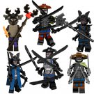 6pcs Garmadon Minifigures Lego Compatible Garmadon's Volcano Lair Set