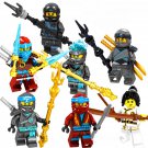 7pcs Nya Smith Minifigures Lego Compatible Ninjago Set