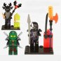 Lloyd Garmadon Nindroids Minifigures Lego Compatible Ninjago Sons of Garmadon Set