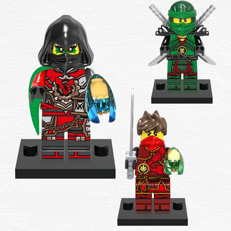 Kai Smith Lloyd Minifigures Lego Compatible The Hands of Time Set