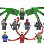 Vulture Eddie Brock Carnage Doctor Octopus Minifigures Lego Compatible Spider-Man movie Set