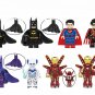 Batman Superman Robin Godspeed Iron Man MK50 Minifigures Lego Compatible Super Heroes Set