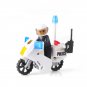 Police Steel Battalion Motorcycle Minifigures Lego Compatible City Police Set