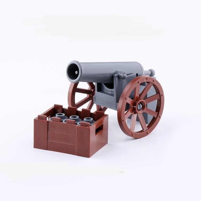 WW1 Big artillery building block Toy Lego Compatible Military accessory