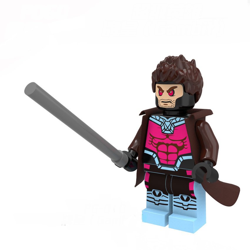 Gambit Minifigures Lego Compatible Super Heroes Minifigure