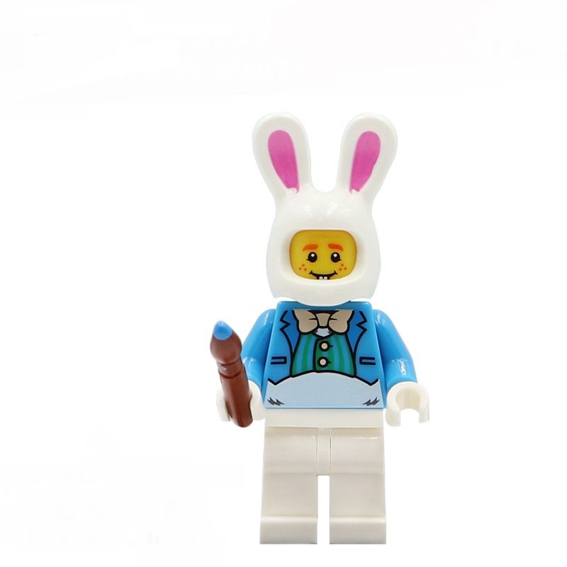 Easter Rabbit Minifigures Lego Compatible Toy