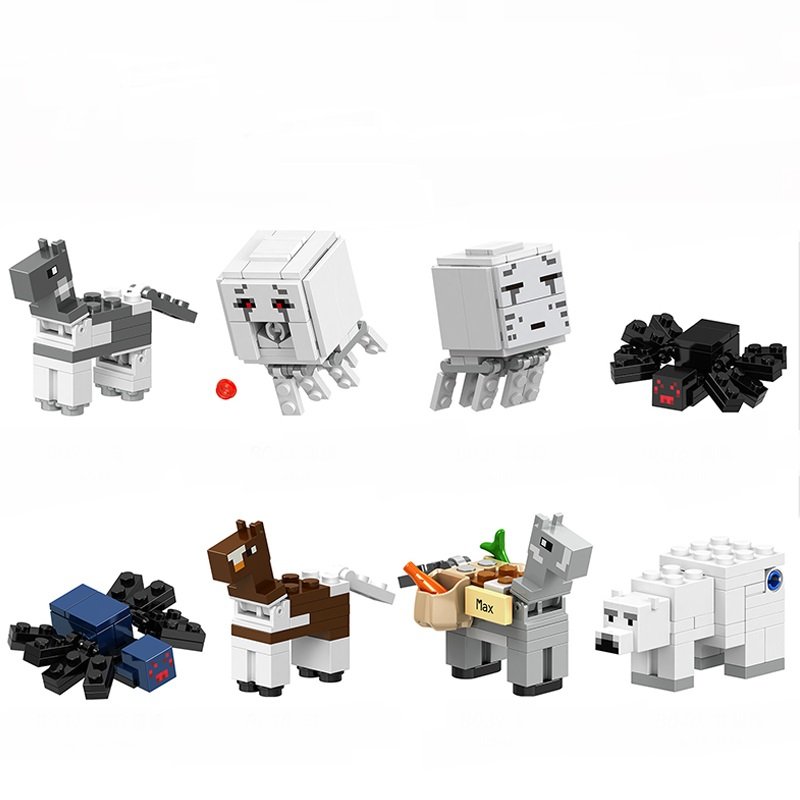 lego minecraft horse set