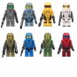 8pcs Halo Minifigures Lego Compatible Game Halo Set